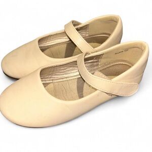Cream Mary Jane Shoes Girls Size 12